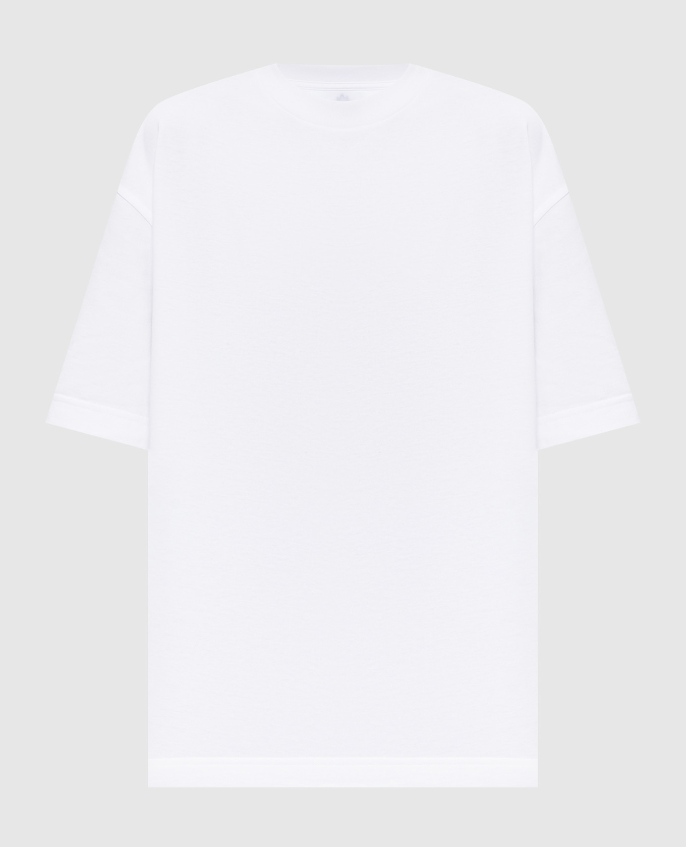 

Белая футболка с вышивкой логотипа, Белый, Футболки