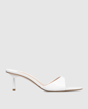 Le Silla Белые лакированные мюли BELLA 6625E060BXPPGSL