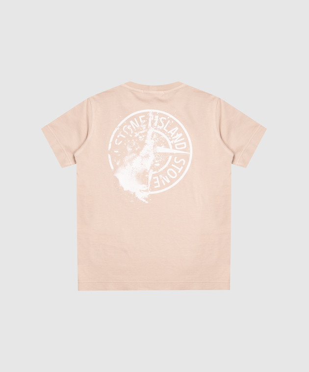 Stone Island Детская футболка с принтом логотипа L2S162100005S051368 изображение 2