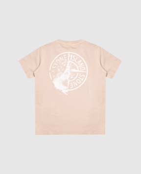 Stone Island Детская футболка с принтом логотипа L2S162100005S05131012