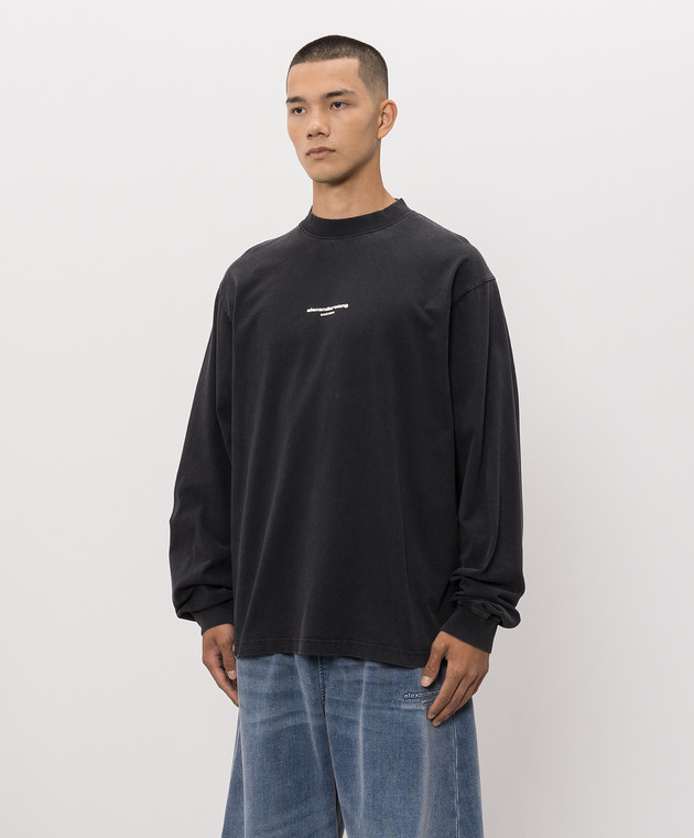 Alexander Wang Черный лонгслив UCC3261908m изображение 3