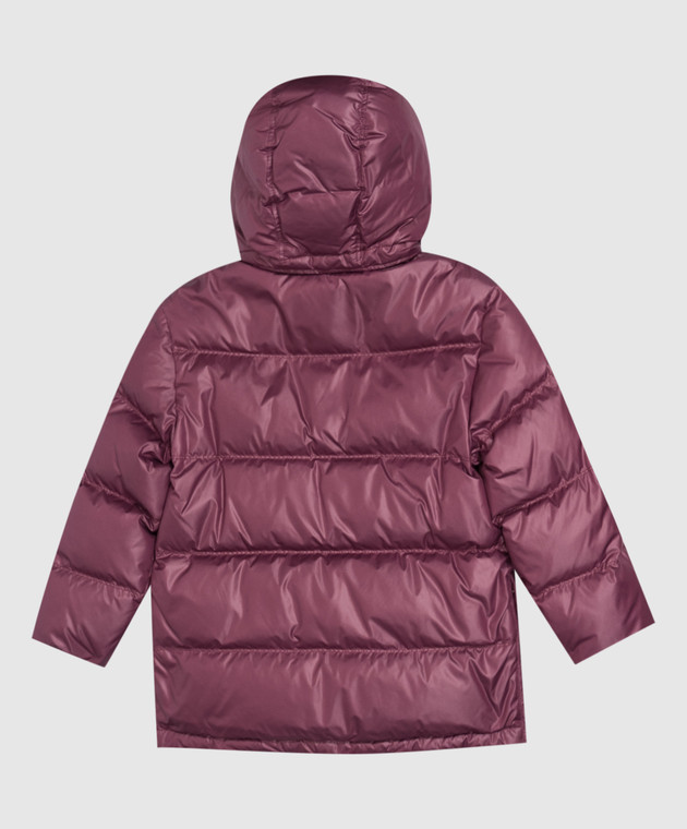 Dolce&Gabbana Дитячий фіолетовий пуховик L5JBT1G7Q2E812+ зображення 2