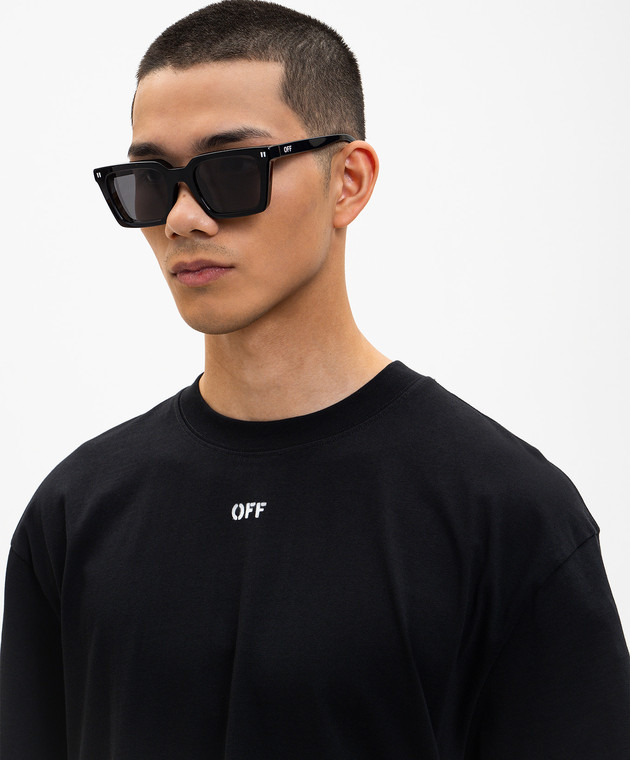 Off-White Черные очки Reno OW1004100751 изображение 2