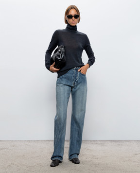JW Anderson Синие джинсы с эффектом потертости DT0124PG1852