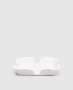 Baci Milano Білий тримач для серветок Pearl NAPCOL01