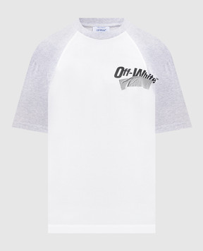 Off-White Біла футболка Cupid Tape 44MAA16EF5J004