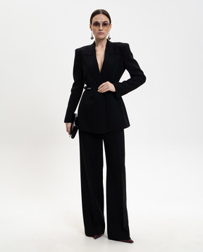 Gabriela Hearst Чорні штани з вовни Norman 3262168W111