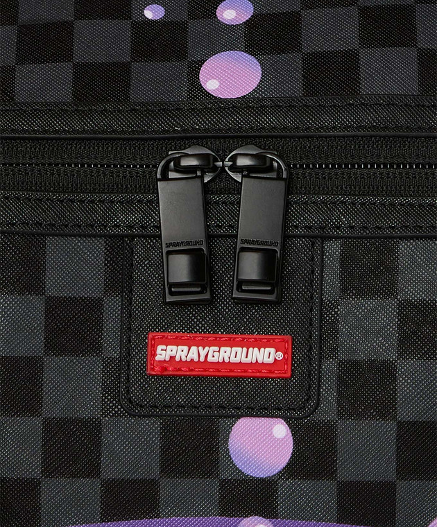 Sprayground Дитяча сіра дорожня сума PURPLE SLIME SHARK 910D8953NSZ зображення 4