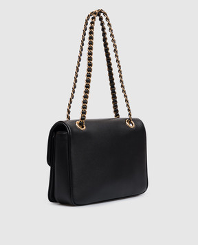 Valentino Черная кожаная сумка Djuna 9W2B0T57AIR
