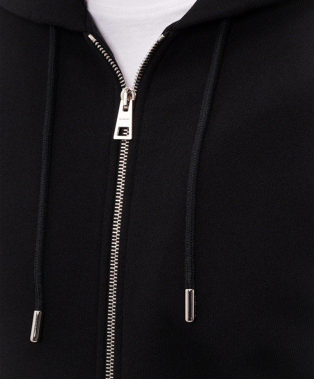 Givenchy Чорна спортивна куртка Photographic Negative BMJ0NJ3YU8 зображення 5
