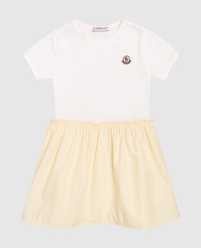 Moncler ENFANT Дитяча сукня з нашивкою логотипа L19518I000078790A