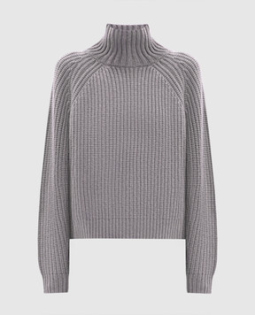 Allude Сірий светр з вовни та кашеміру 26517031