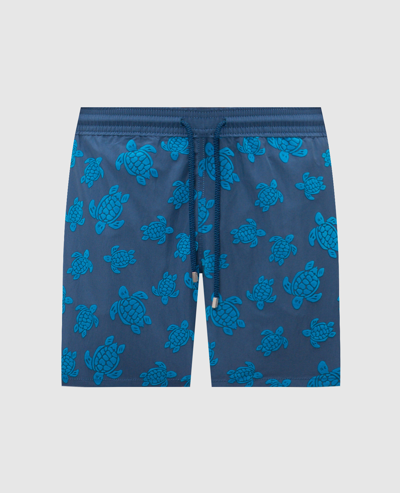 

Синие шорты для плавания Moorea в фактурный принт, Синий, Плавательные шорты