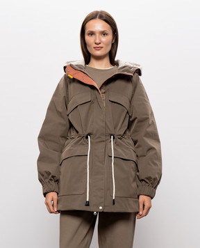 Parajumpers Пухова парка кольору хакі Naruse 26WPWJKBI32
