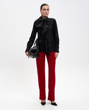 Alexander McQueen Чорна блуза 846035QAACA