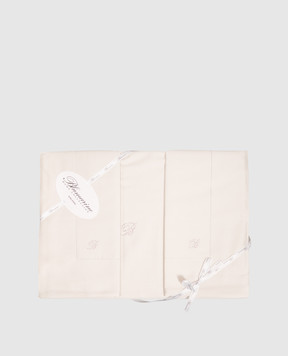 Blumarine Home Сірий комплект постільної білизни Lory з кристалами Swarovski LORYW0200250032