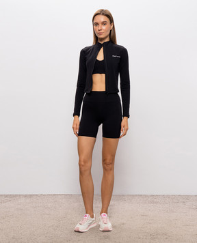 Sporty & Rich Чорні шорти SH00388315BA01