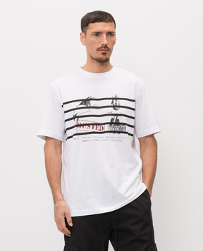 Iceberg Біла футболка з принтом Looney Tunes F0246325