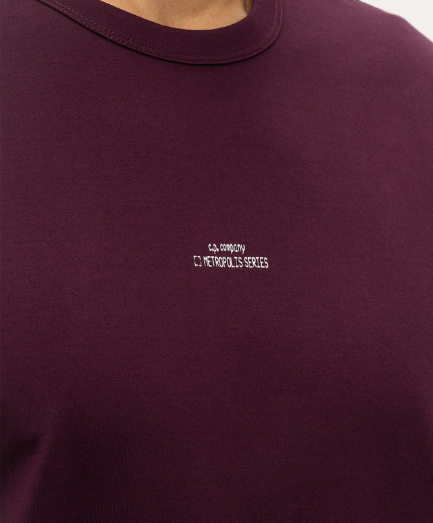 C.P. Company Metropolis Фіолетова футболка Metropolis Series LTS012A006370W зображення 5
