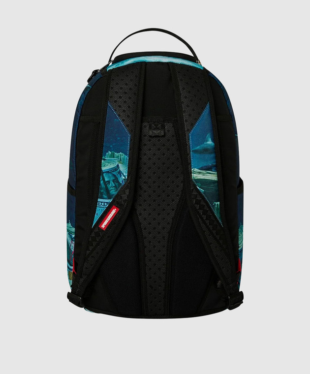 Sprayground Детский синий рюкзак SHARK SECURITY CEO 910B7394NSZ изображение 3