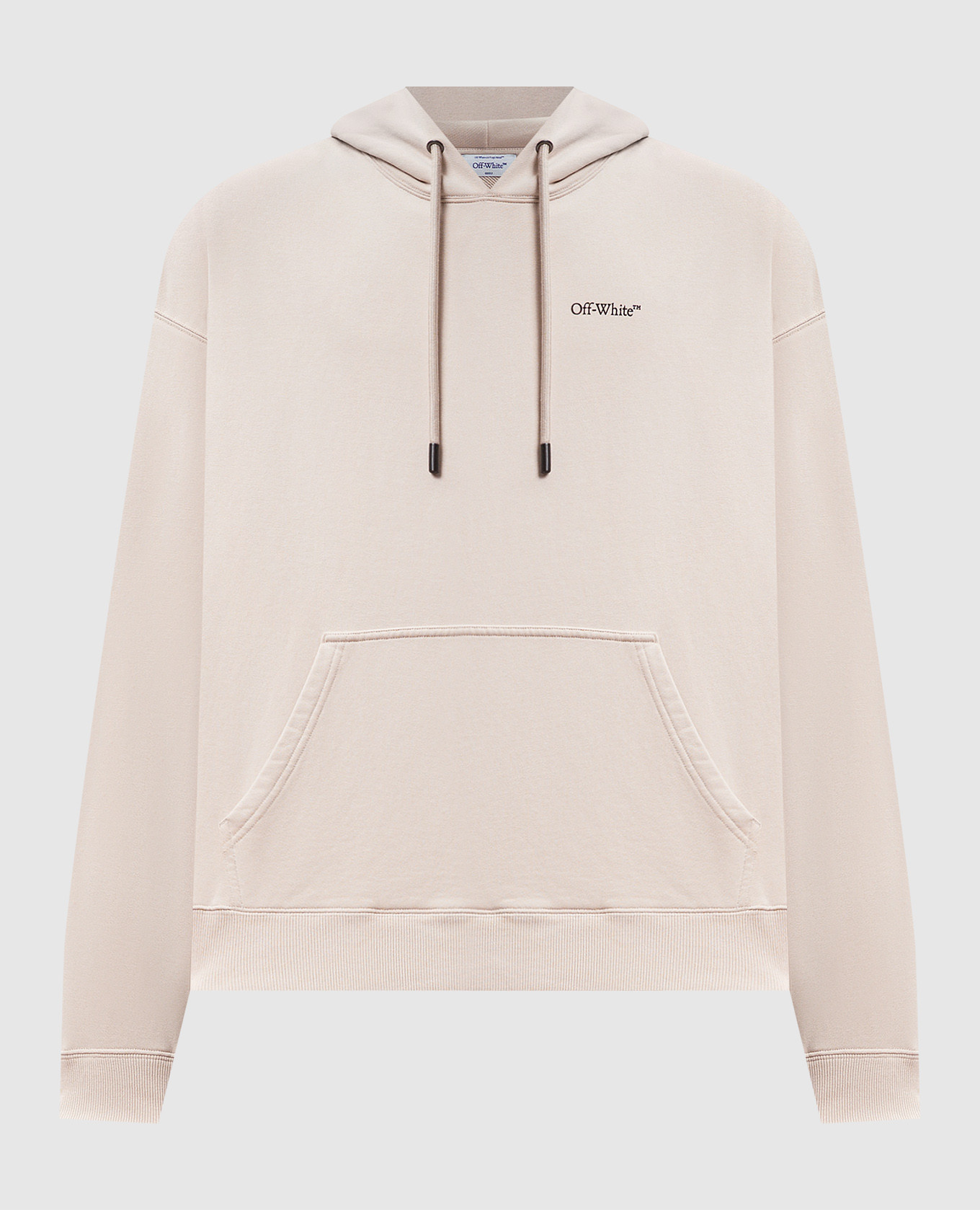 Бежево худи с эмблемой Half Arrow