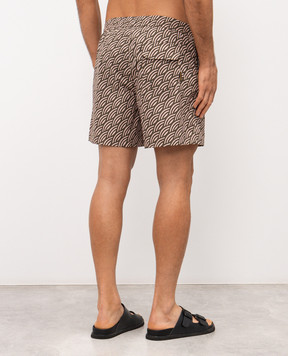 MooRER Бежевые шорты для плавания PORTOFINO PORTOFINOSPW