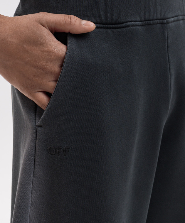 Off-White Сірі джогери 2FH00463B зображення 5