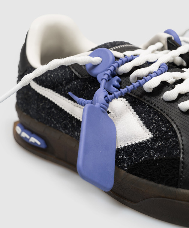 Off-White Черные комбинированные кроссовки End Of Play OF05773001 изображение 5