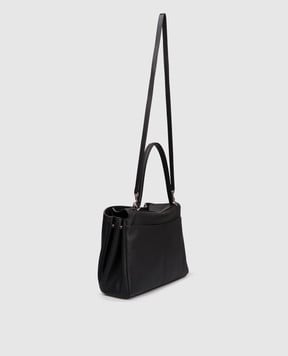 Balenciaga Черная кожаная сумка Rodeo 7897722ABV6