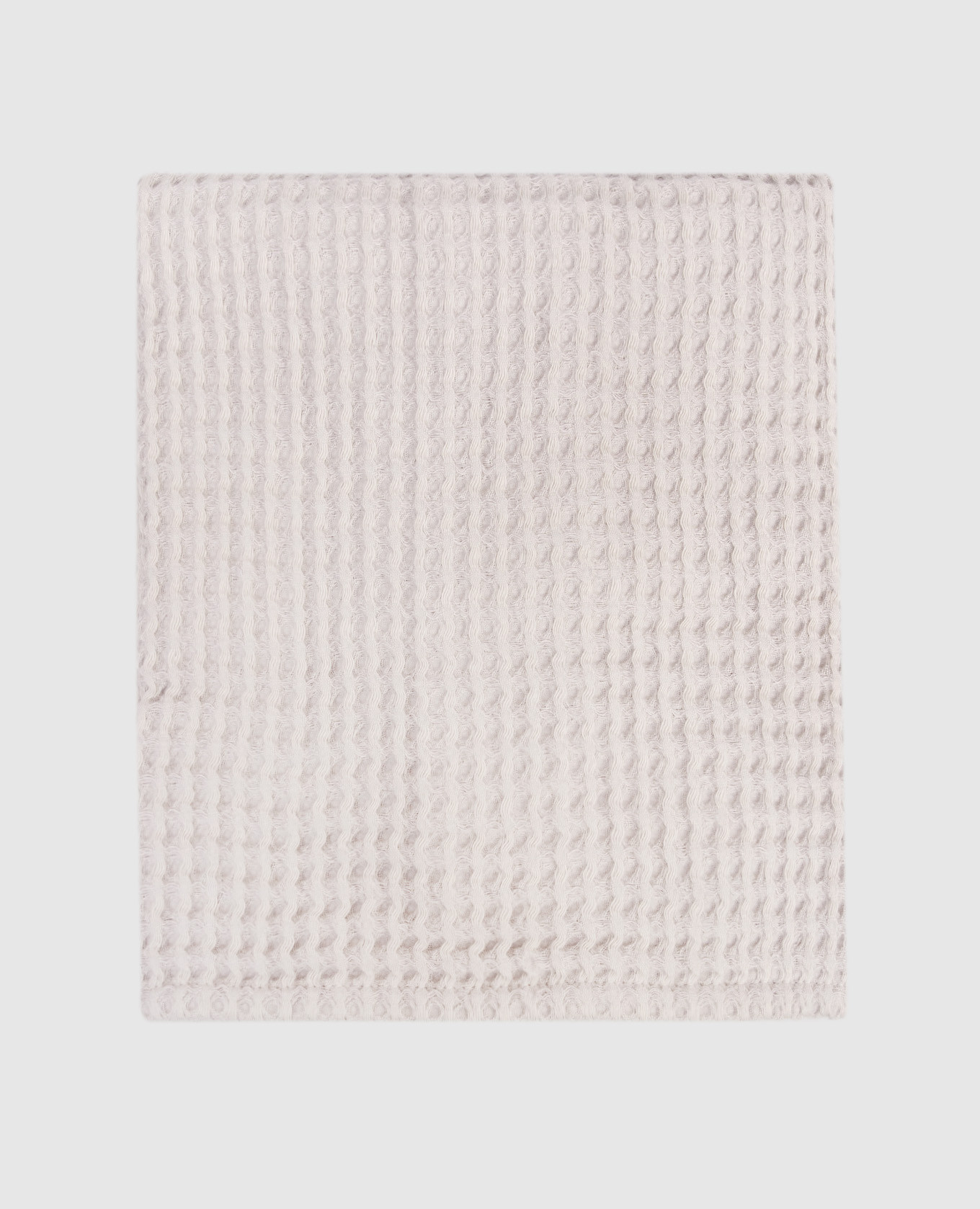 Вафельное полотенце серого цвета