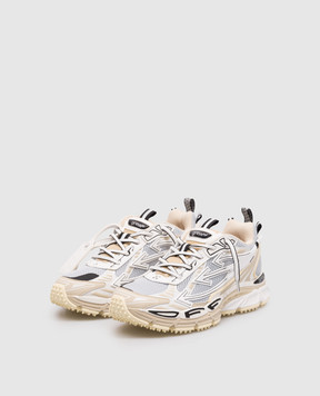 Off-White Комбіновані кросівки Be Right Back Mesh з фактурним логотипом OWIA289S26FAB001