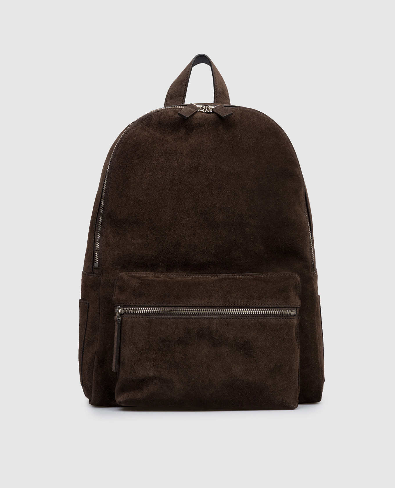 Коричневый замшевый рюкзак Laio Peach