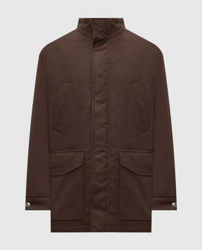 Brunello Cucinelli Коричневая куртка ML4966005