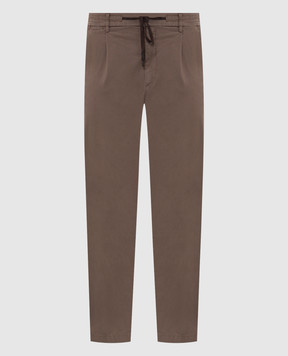 Peserico Коричневі штани з нашивкою логотипа R54774T23D00800