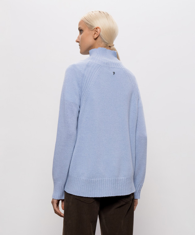 Dondup Бежевый свитер из шерсти и кашемира DT382M00967D002 изображение 4