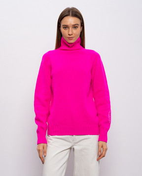 JW Anderson Розовый свитер из шерсти KW1523YN0451