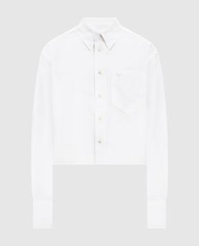Ami Paris Біла сорочка з емблемою FSH770CO0031