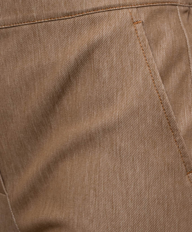 Max Mara Коричневі штани SAIO MMLSAIO зображення 5