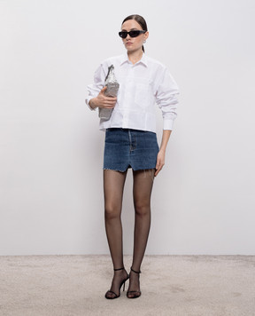 Vetements Синяя джинсовая юбка мини WE76DK347N3