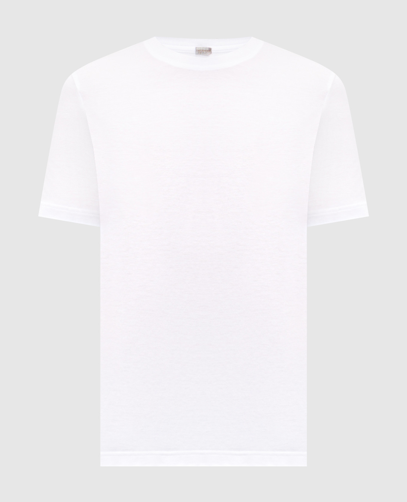 

Белая футболка с нашивкой логотипа, Белый, Футболки