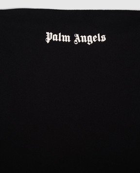 Palm Angels Дитяча чорна сукня з принтом логотипа PGDB024S26FAB001