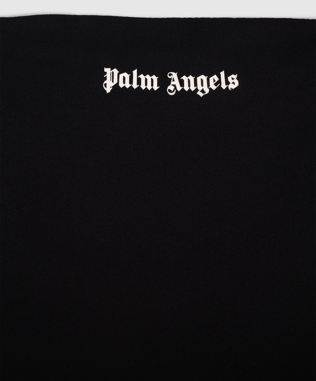 Palm Angels Дитяча чорна сукня з принтом логотипа PGDB024S26FAB001 зображення 3