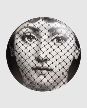 Fornasetti Декоративна тарілка на стіну з порцеляни Tema e Variazioni PTV078X