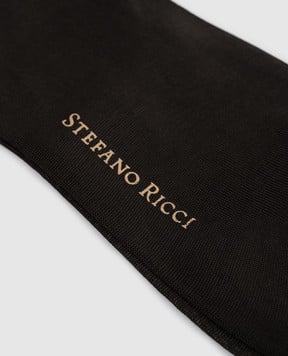 Stefano Ricci Коричневые носки C009UN0006C009UN