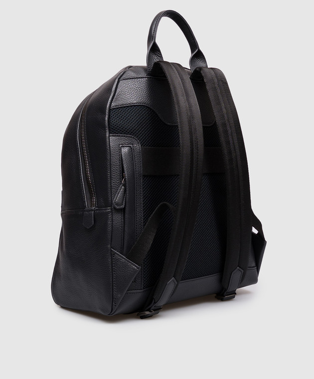 Gianni Chiarini Синій шкіряний рюкзак ZNUB20635GRNCRV зображення 3