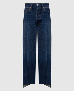 Vetements Сині джинси WE76DP343N3