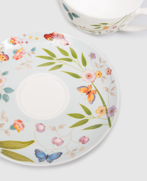 Geminiano Cozzi 1765 Чайный фарфоровый набор Incanto di Primavera 4 шт в подарочной коробке LGCFL089065LGCFL079064