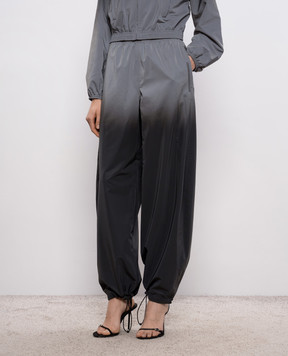 Alexander Wang Сірі джогери зі світловідбиваючим ефектом UWC1264115