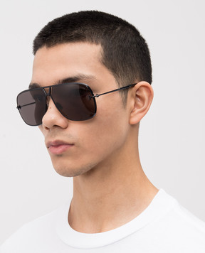 Tom Ford Чорні сонцезахисні окуляри Stavros FT1204