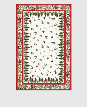 TESSITURA TOSCANA TELERIE Скатертина JOLLY ELF з льону NT240114020067